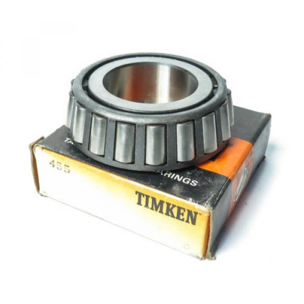  455 Tapered Roller Bearing Standard Tolerance 2.000&#034; ID 1.154&#034; Width #2 image