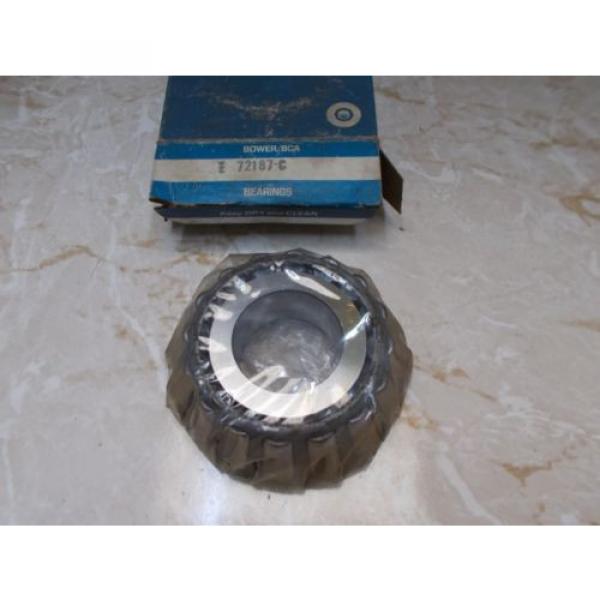 BOWER/BCA 72187-C 72187C Tapered Roller Bearing New #1 image