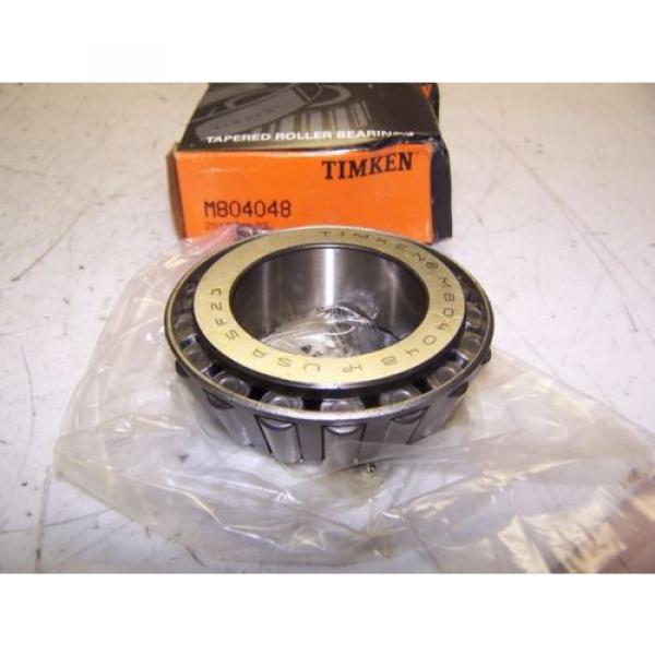 NEW  M804048 TAPERED ROLLER BEARING CONE 1.8750&#034; ID 1.0000&#034; WIDTH #1 image