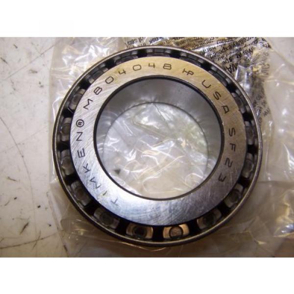 NEW  M804048 TAPERED ROLLER BEARING CONE 1.8750&#034; ID 1.0000&#034; WIDTH #4 image