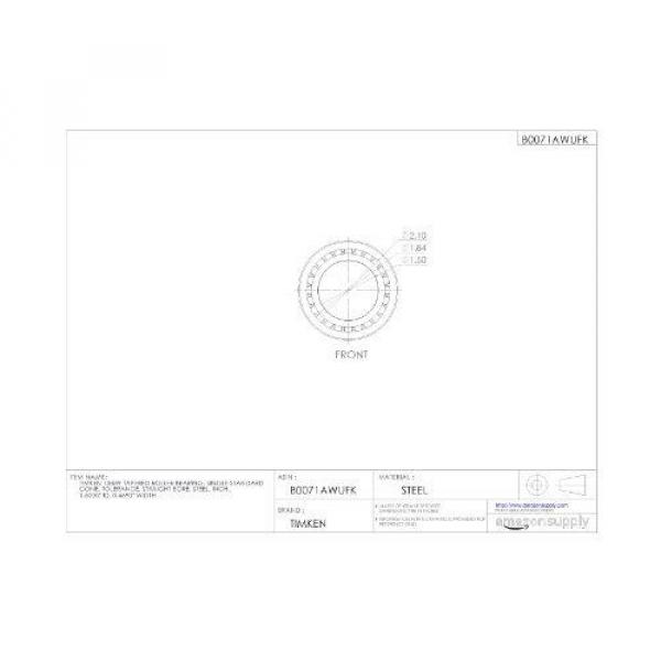  13889 Tapered Roller Bearing Single Cone Standard Tolerance Straight #2 image