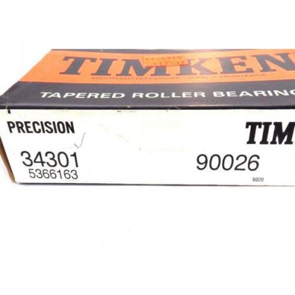 NIB  34301 TAPERED ROLLER BEARING 90026 5366163 W/ 34478 CUP #4 image