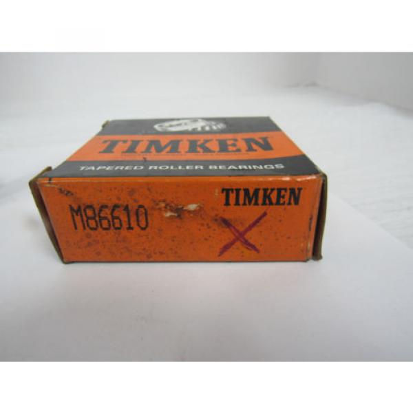  TAPERED ROLLER BEARING M86610 #7 image