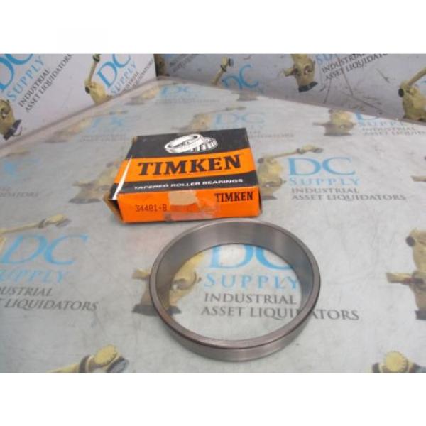  34481-B TAPERED ROLLER BEARING CUP NIB #3 image