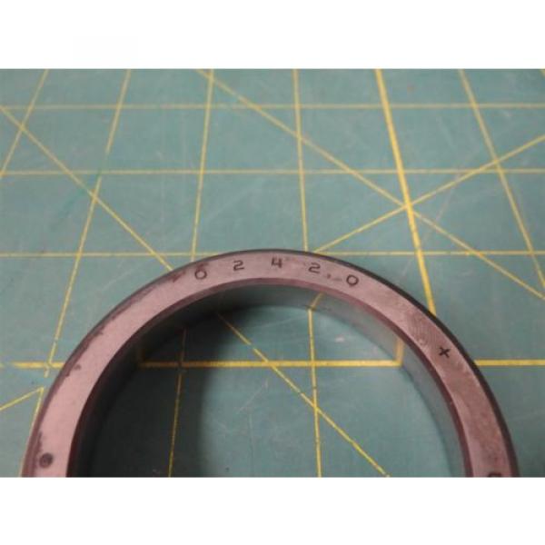  02420 Tapered Roller Bearing Cup   USED #5 image