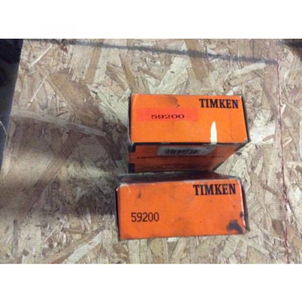 2- tapered roller bearing  NOS #59200 free shipping to lower 48 #1 image