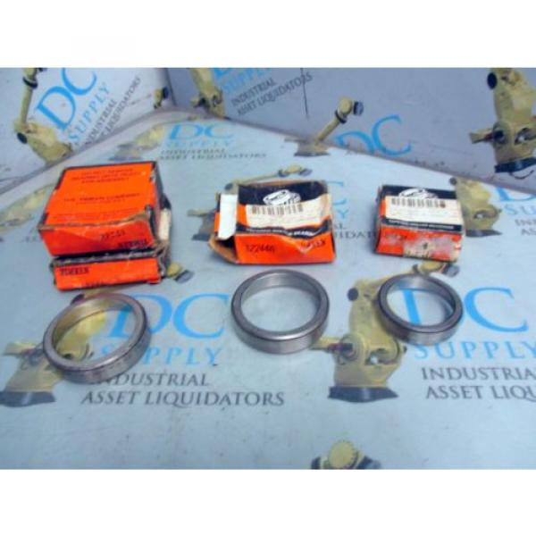  17224 17244A 07204 TAPERED ROLLER BEARING LOT OF 4 NIB #1 image