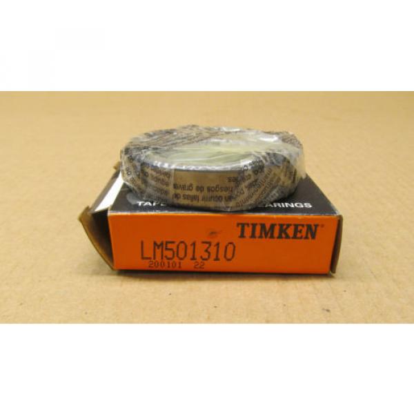 1 NIB  LM501310 TAPERED ROLLER BEARING CUP OD: 2-29/32&#034; CUP WIDTH: 0.58&#034; #1 image