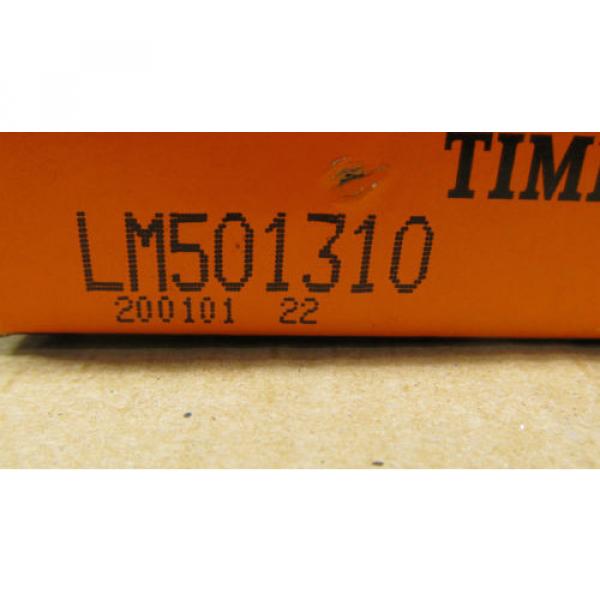 1 NIB  LM501310 TAPERED ROLLER BEARING CUP OD: 2-29/32&#034; CUP WIDTH: 0.58&#034; #2 image