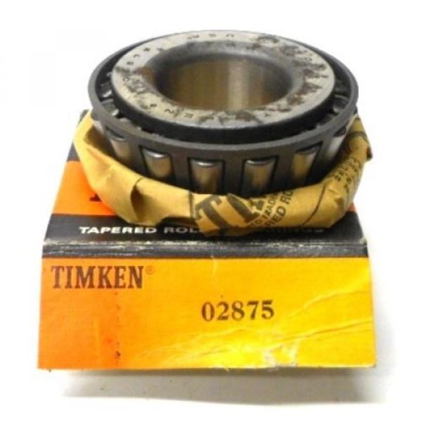  TAPERED ROLLER BEARING 02875 1-1/4&#034; INSIDE DIAMETER #1 image