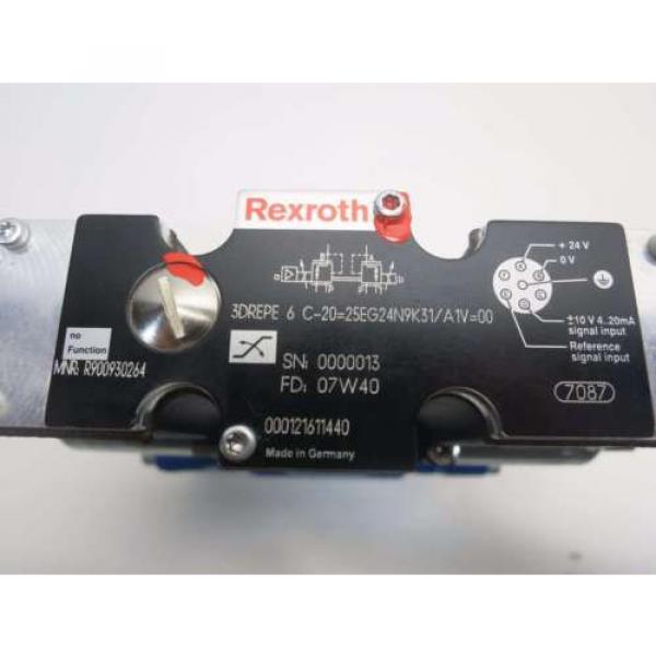 NEW REXROTH 4WRZE10W6-85-70/6E624N9ETK31/A1D3V HYDRAULIC SOLENOID VALVE D518078 #7 image