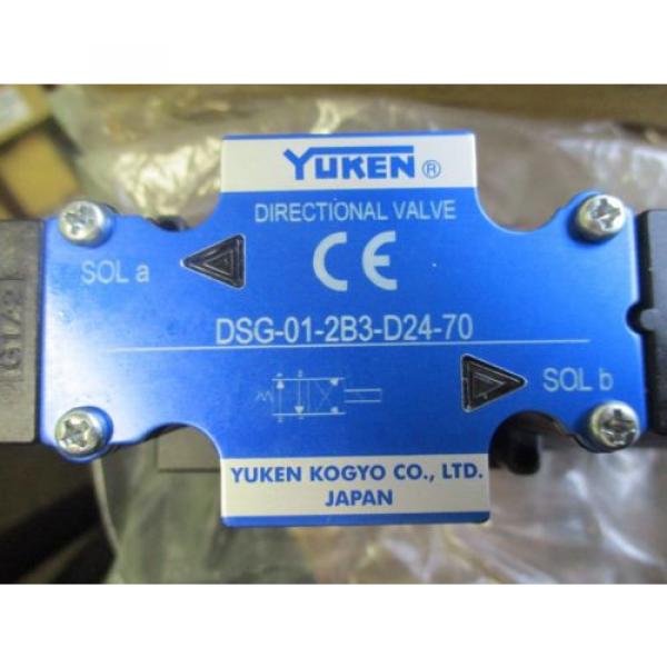 NEW YUKEN DIRECTIONAL VALVE DSG-01-2B3-D24-70 #2 image