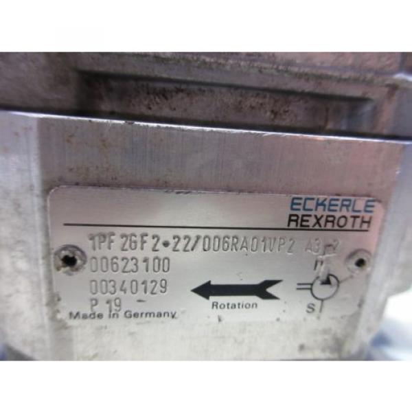 REXROTH RADIAL PISTON PUMP 1PF2GF2-22/006RA01VP2 A382 1PF26F2-22/006RA01VP2 #4 image