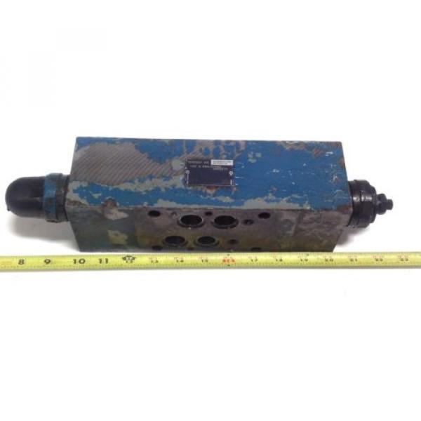 REXROTH HYDRAULIC SOLENOID VALVE 20845339 01 / HSZ 16 B104-31/M00 #1 image