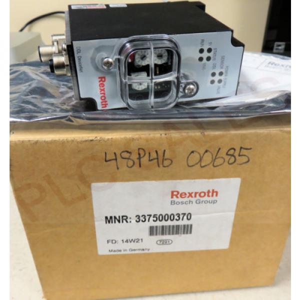 REXROTH 337 500 037 0  |   DeviceNet Pneumatic Valve Driver v4.3  *NEW* #1 image