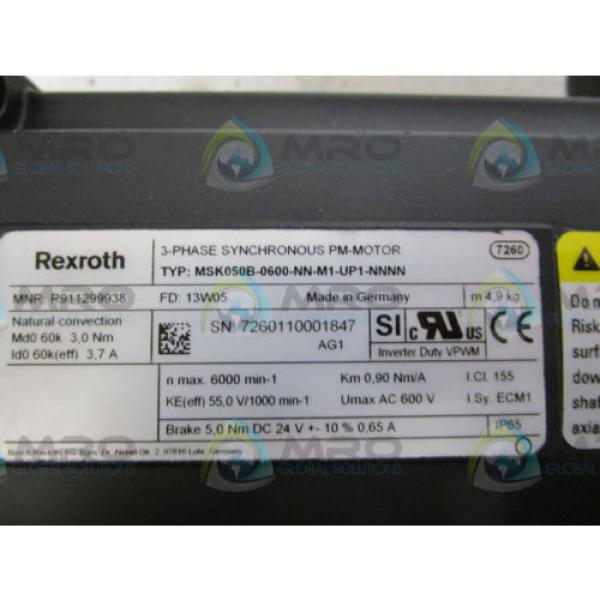 REXROTH MSK050B-0600-NN-M1-UP1-NNNN MAGNET MOTOR *NEW IN BOX* #5 image