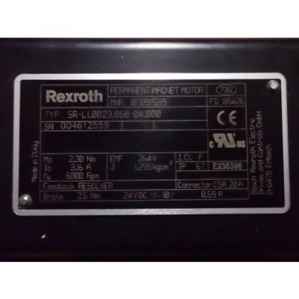 Rexroth SR-L1.0023.060-04.000, Alpha SP075S-SF1-10-111-2 Servomotor, 2,3 Nm #5 image