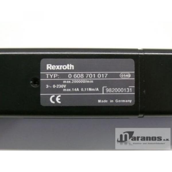NEW Rexroth 0 608 701 017 Bosch Motor 0-230V max. 14A 0,11Nm/A max. 20000U/min #5 image