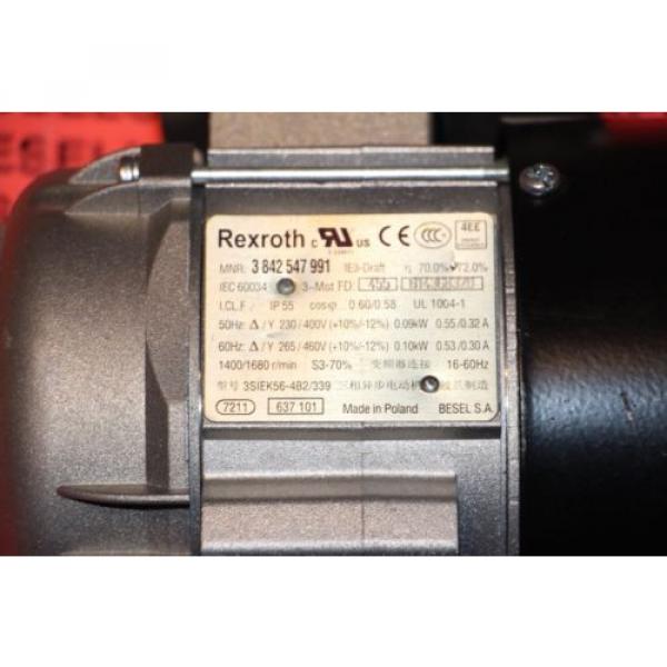 Rexroth 3 842 547 991 Motor, 3-P 230-460VAC 3842547991 New #2 image