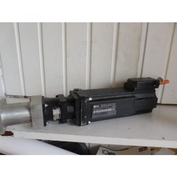 Rexroth Indramat  Servomotor MKD041B-144-KG0-KN mit Getriebe RPLN4-1BK #1 image