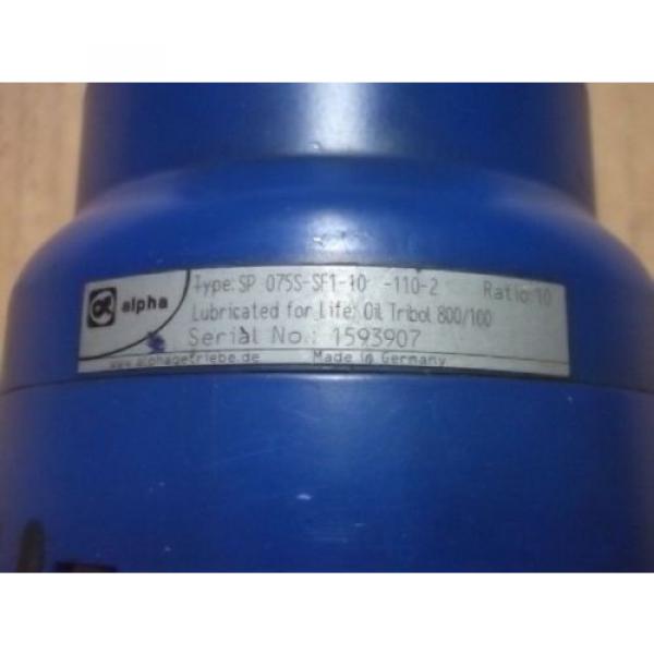 Rexroth SR-L1.0023.060-04.000, Alpha SP075S-SF1-10-110-2 Servomotor, 2,3 Nm #6 image