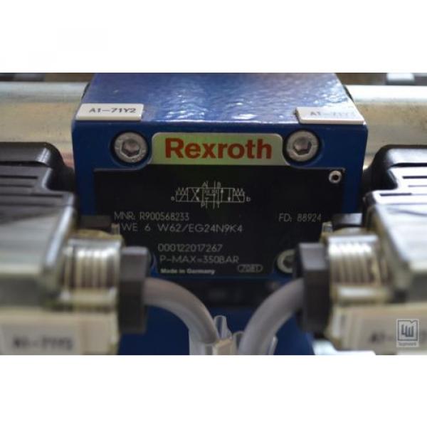 BOSCH REXROTH R901194008 Hydraulikanlage Motor Pumpe und Hydraulikventile - NEW #8 image