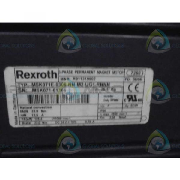 REXROTH MSK071E-0300-NN-M2-UG1-RNNN SERVO MOTOR *NEW NO BOX* #1 image