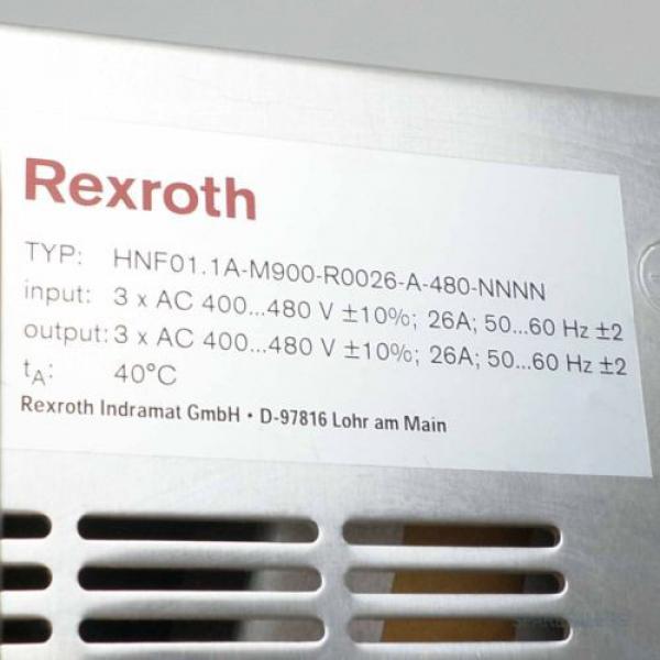 Rexroth Netzfilter HNF01.1A-M900-R0026-A-480-NNNN GEB #3 image