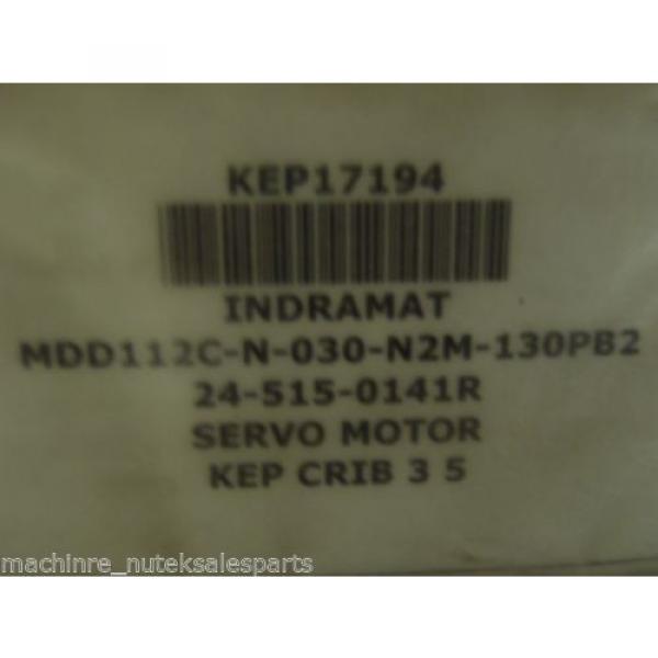 *Repaired* Rexroth Indramat Servo Motor MDD112C-N-030-N2M-130PB2 _ P/N: 253082 #6 image