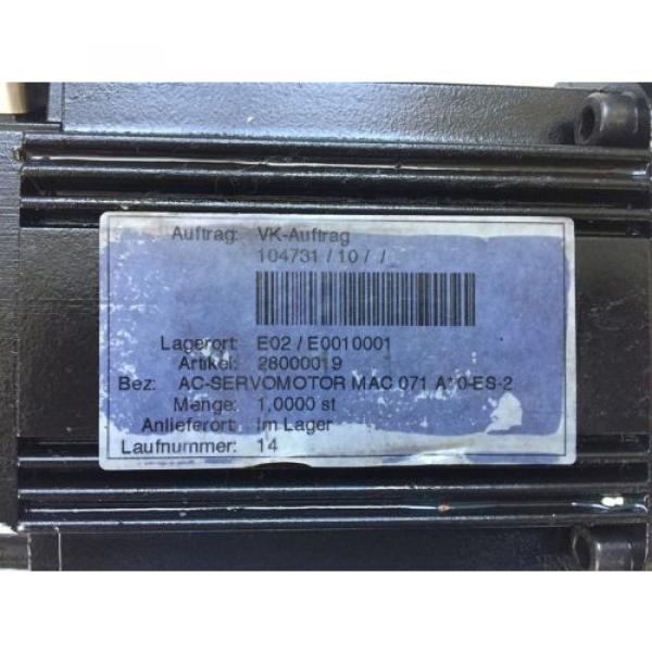 Indramat Motor MAC 071-1898 Bosch Rexroth Deckel Maho DMG Fräsmaschine #3 image