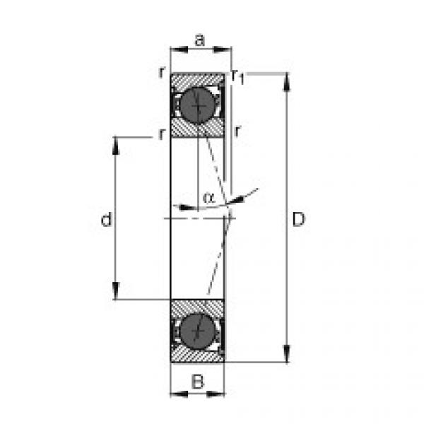 FAG Germany Spindle bearings - HCB7002-C-2RSD-T-P4S #1 image