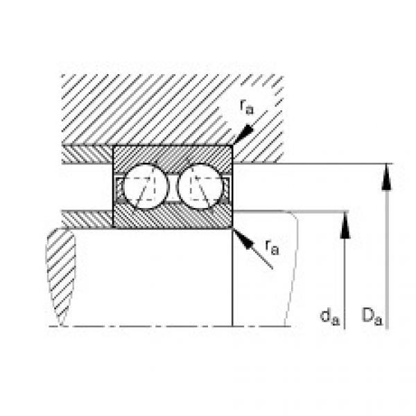 FAG Germany Angular contact ball bearings - 3004-B-TVH #2 image