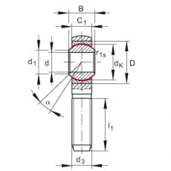 FAG Germany Rod ends - GAKSL20-PS #1 image