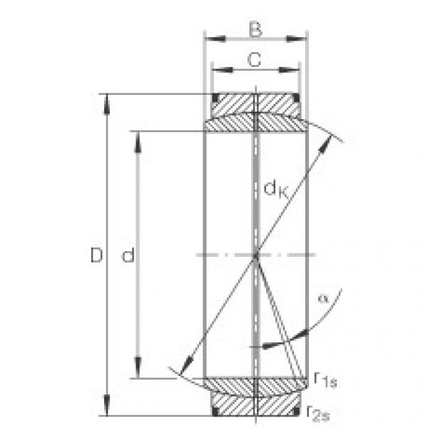 FAG Germany Radial spherical plain bearings - GE340-DO #1 image