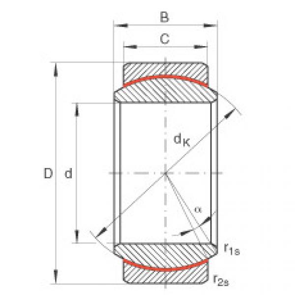 FAG Germany Radial spherical plain bearings - GE15-UK #1 image