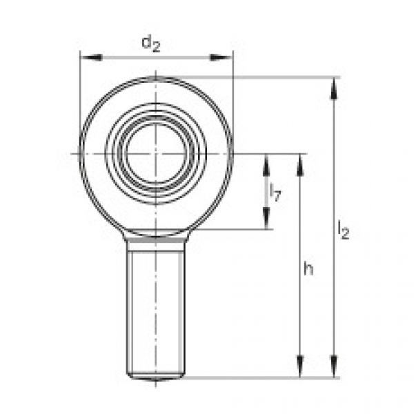 FAG Germany Rod ends - GAR10-DO #2 image