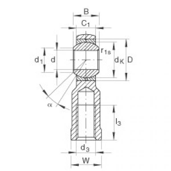 FAG Germany Rod ends - GIKL12-PB #1 image