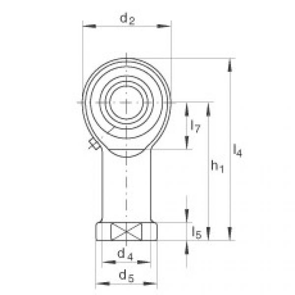 FAG Germany Rod ends - GIKL10-PB #2 image