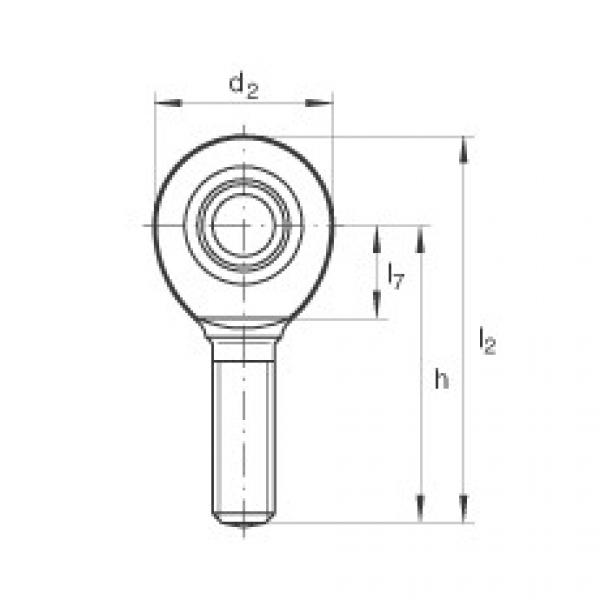 FAG Germany Rod ends - GAL17-UK #2 image