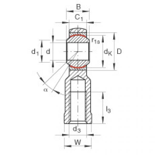 FAG Germany Rod ends - GIKL12-PW #1 image