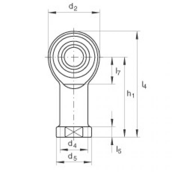 FAG Germany Rod ends - GIKL12-PW #2 image