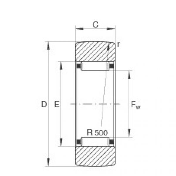 FAG Germany Yoke type track rollers - RSTO10 #1 image