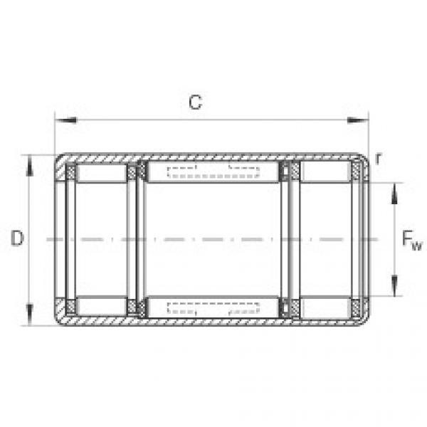 FAG Germany Drawn cup roller clutches - HFL1426 #1 image