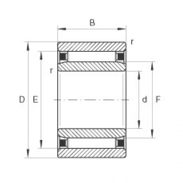 FAG Germany Needle roller bearings - NAO30X47X16-XL #1 image