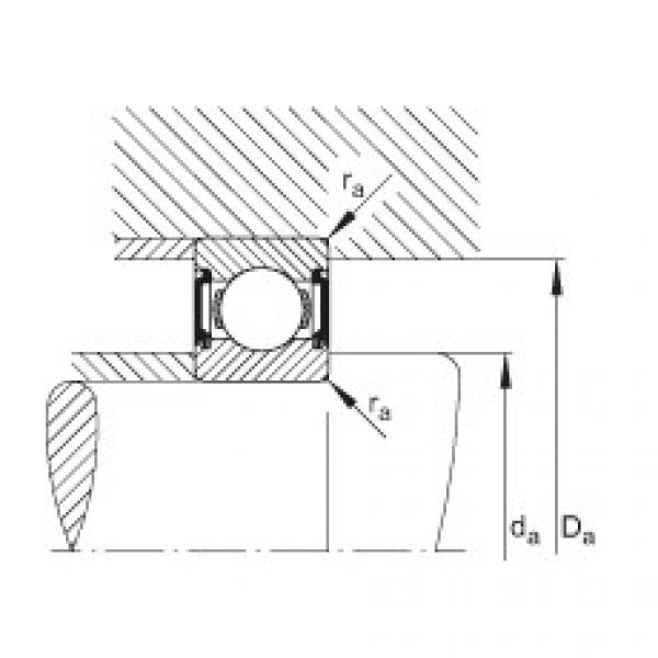 FAG Germany Deep groove ball bearings - 6207-C-2BRS #2 image