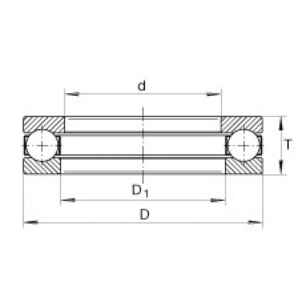 FAG Germany Axial deep groove ball bearings - 2905 #1 image