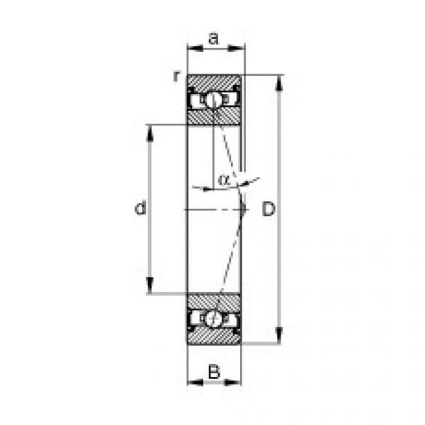 FAG Germany Spindle bearings - HSS7013-C-T-P4S #1 image