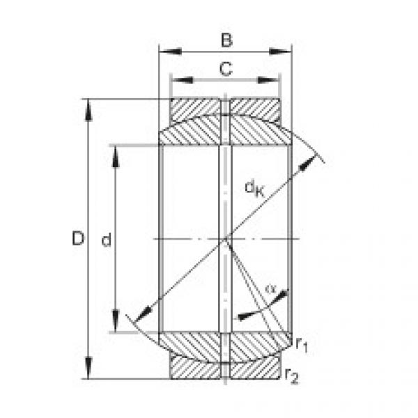 FAG Germany Radial spherical plain bearings - GE140-DO #1 image