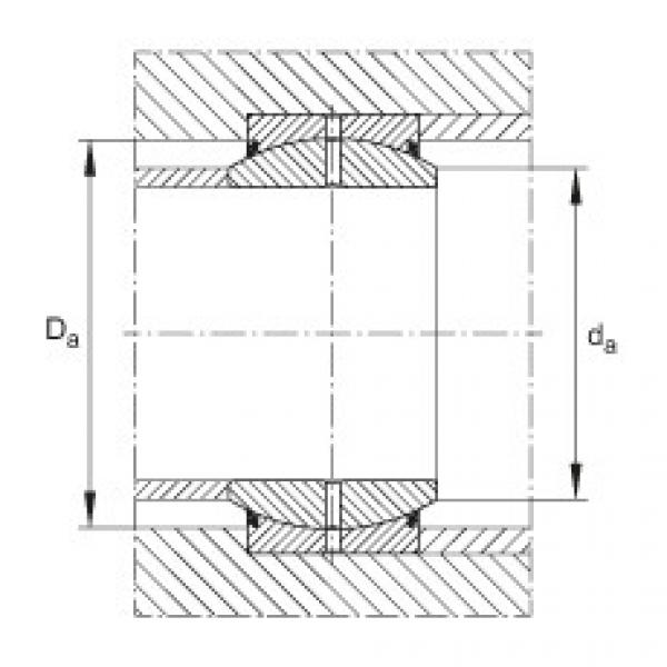 FAG Germany Radial spherical plain bearings - GE20-DO #2 image