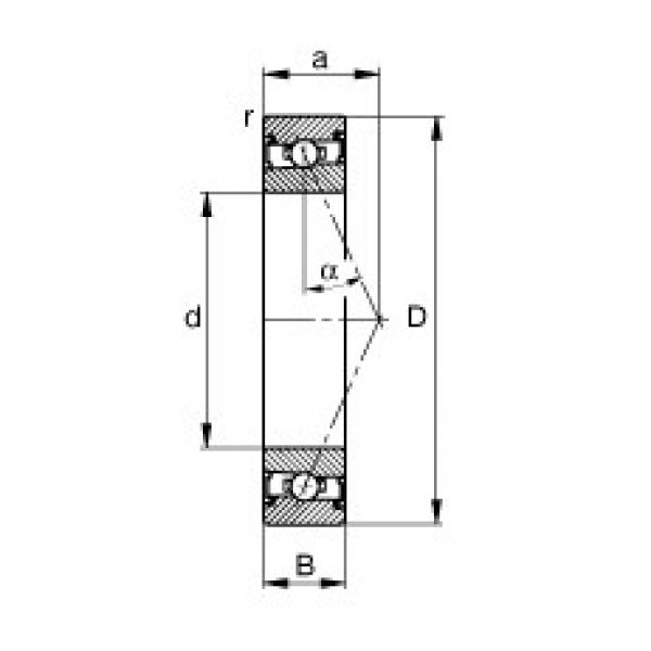 FAG Germany Spindellager - HSS7002-E-T-P4S #1 image